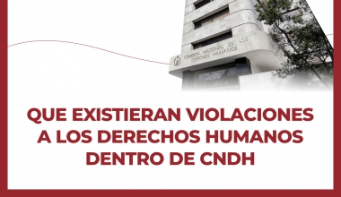 Que existieran violaciones a los Derechos Humanos dentro de la CNDH
