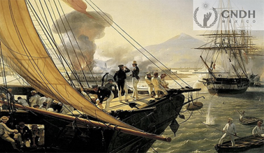 Inicia el ataque de la armada francesa al puerto de Veracruz