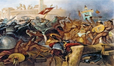 Batalla de la noche victoriosa para los aztecas durante la invasión española.   30 de junio