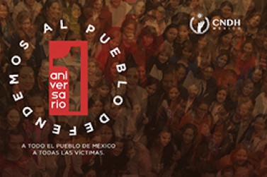 1er. Aniversario de Gestión, Rosario Piedra Ibarra