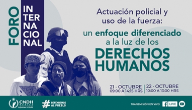 Actuación Policial y uso de la fuerza: un enfoque diferenciado a la luz de los Derechos Humanos