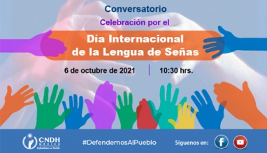 Conversatorio Celebración por el Día Internacional de la Lengua de Señas