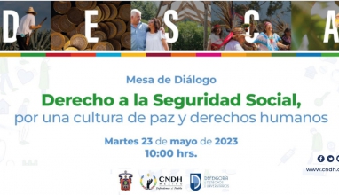 Mesa de diálogo: Derecho a la Seguridad Social por una cultura de los derechos humanos.